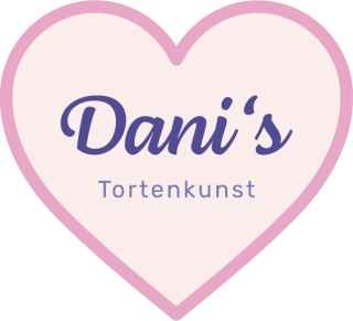 Heart-shaped Dani's Tortenkunst logo variation.